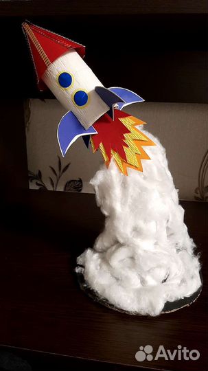 Поделка ко Дню космонавтики. Поделка космос