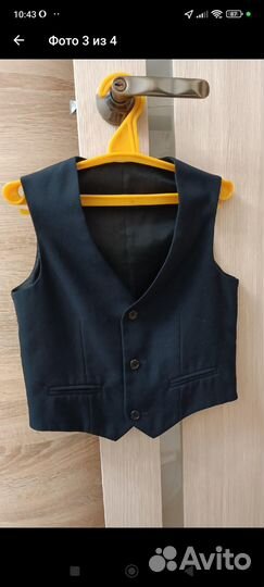 Пиджак школьный для мальчика, жилетку, рубашки