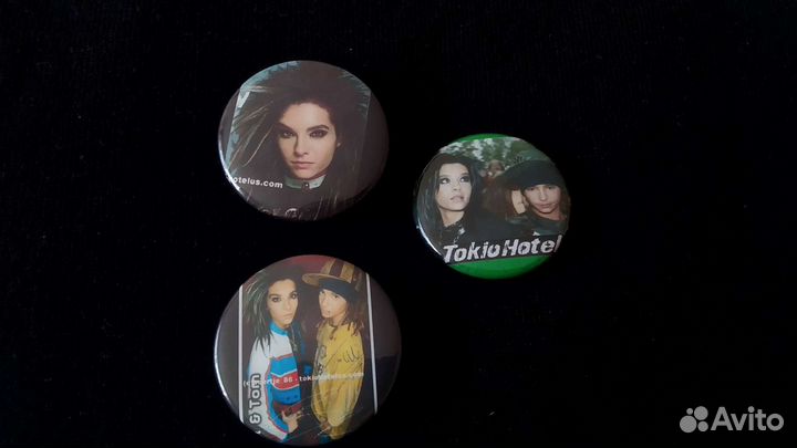 Tokio hotel значки Токио хотел