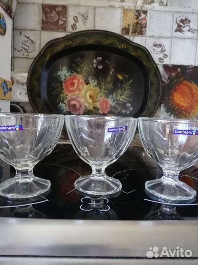 Креманки гранёные