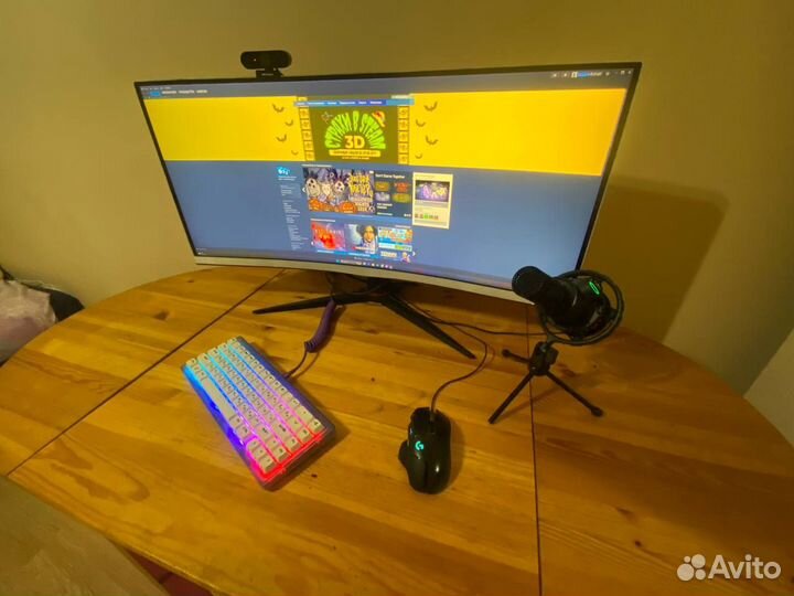 Мощный игровой компьютер. Полный комплект. 3070ti