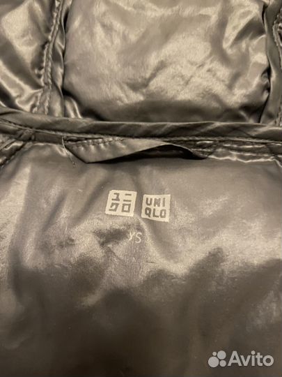 Легкий пуховик uniqlo размер 40 юникло