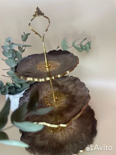 Фруктовница из эпоксидной смолы