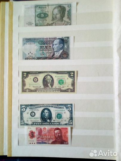 Вкладыши деньги