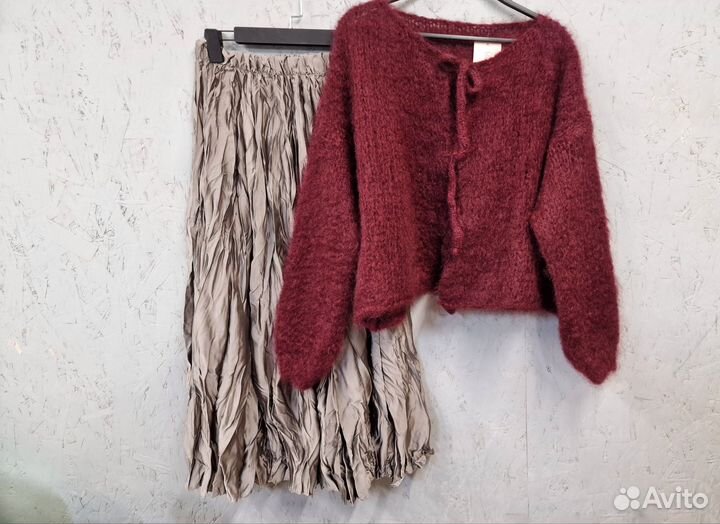 Кардиган мохер 48-54р Италия