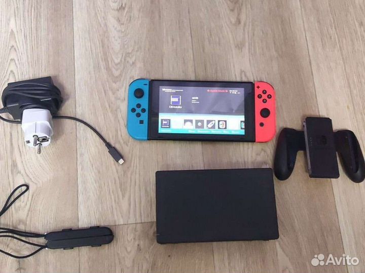 Nintendo Switch Rev 2 Прошитая Hwfly Идеальное Сос