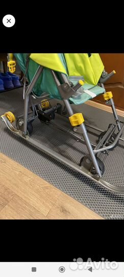 Санки коляска nika kids