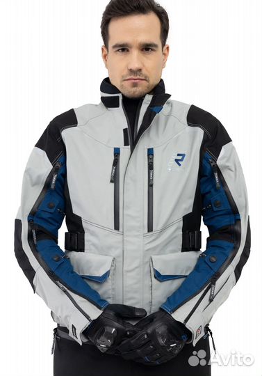 Мотокуртка Rukka Rimo-R серо-синяя