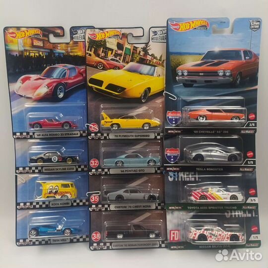 Hot Wheels Premium, Boulevard, Car Culture
