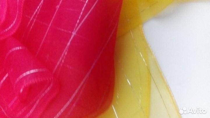 Платки газовые. СССР. Японский, шерсть.Новые