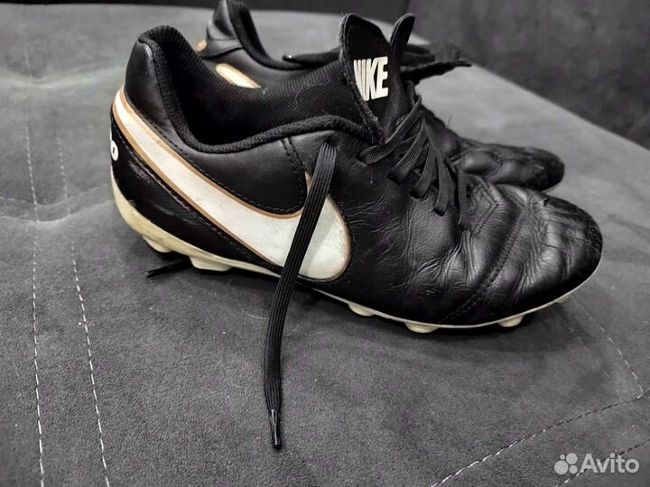 Футбольные бутсы nike tiempo (36.5р)