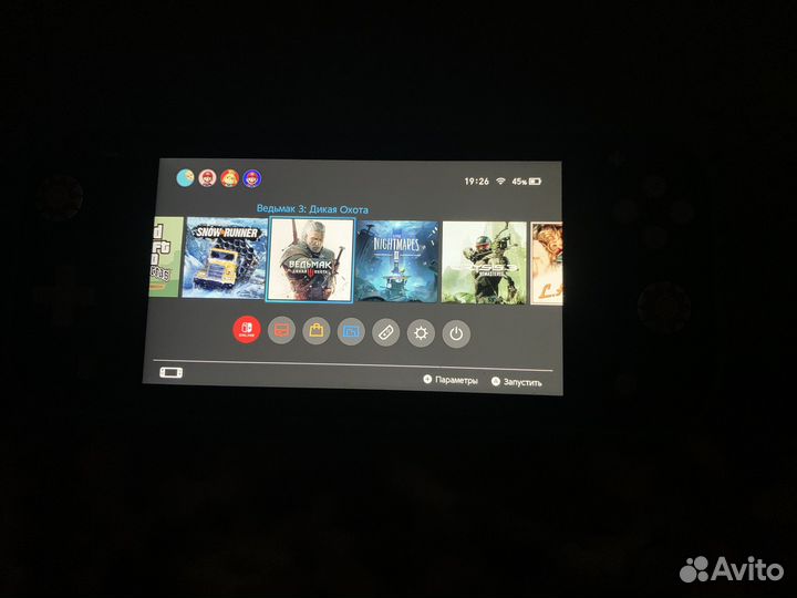 Nintendo switch lite с играми