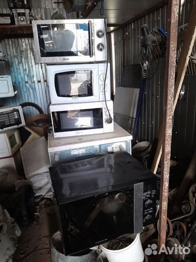 Микроволновки бу, рабочие,возможно на запчасти