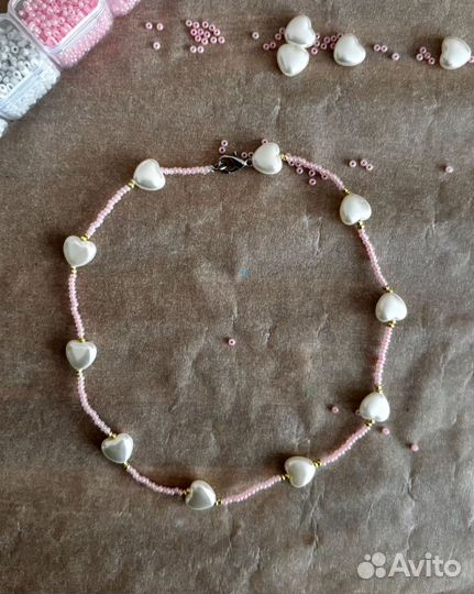 Чокер из бисера
