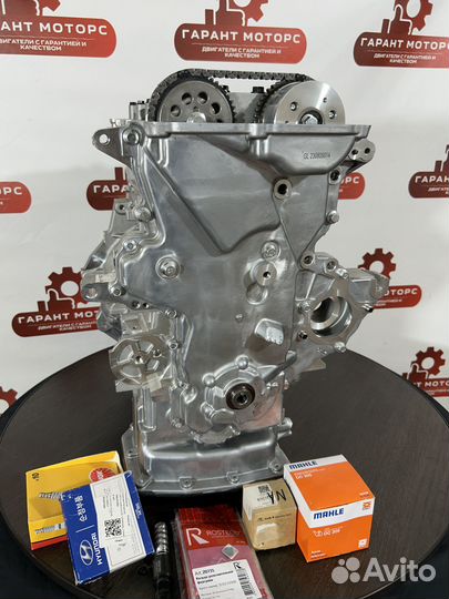 Двигатель на Hyundai solaris 1 kia Rio 3 G4FC 1.6