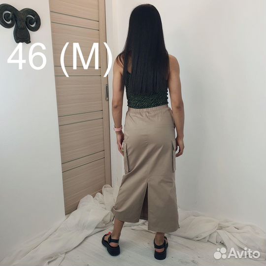 Юбка карго миди abnur 46 (M)