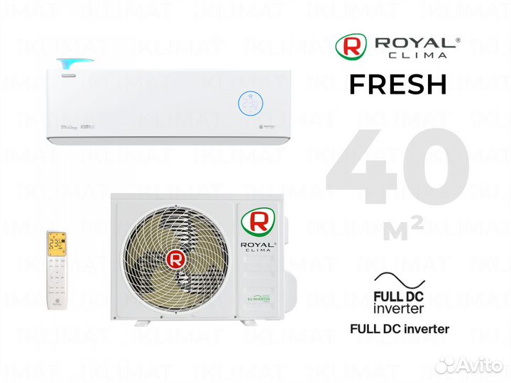 Royal Clima fresh RCI-RF40HN
