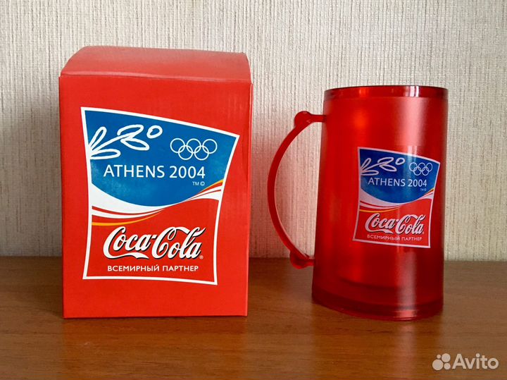 Кружка Coca-Cola Athens 2004 год