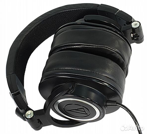 Амбушюры из натуральной кожи ATH-M50 / M50X / M40X