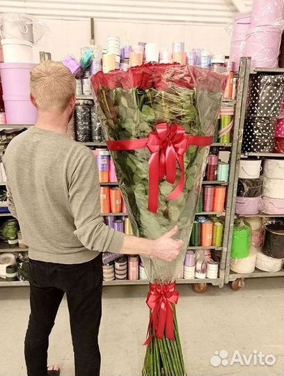 Высокие розы