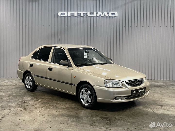 Hyundai Accent 1.5 AT, 2003, 222 540 км