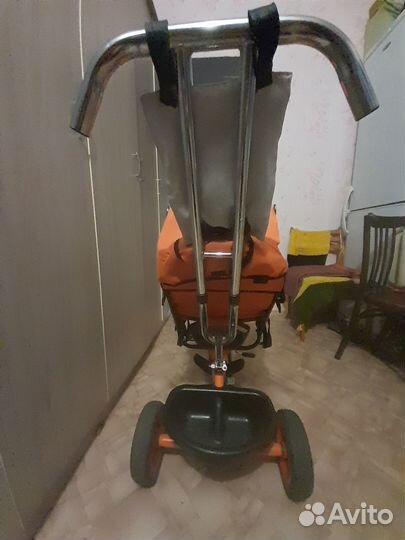 Велосипед коляска с ручкой