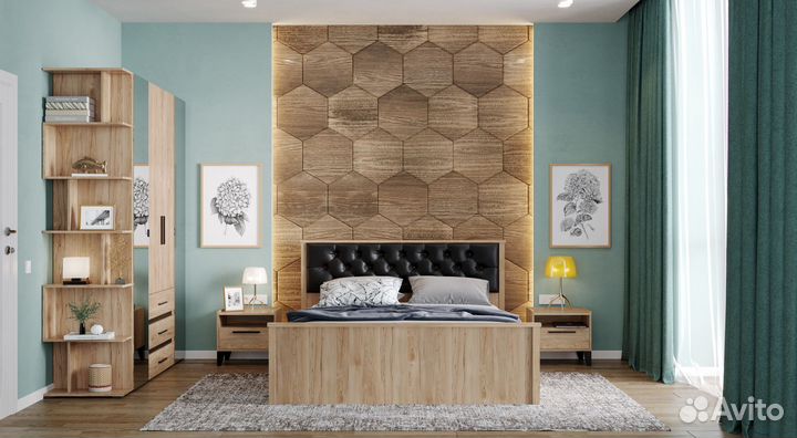 Кровать современная