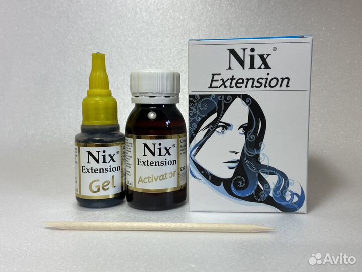Клей для наращивания волос. Nix Extension