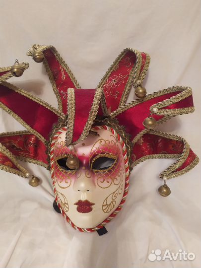 Маска карнавальная венецианская