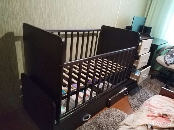 Детская кроватка трансформер