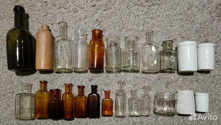 Царские аптечные бутылки