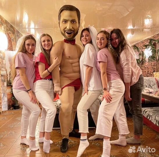 Куклы стрип ростовые,Мужчина Артур Пирожков