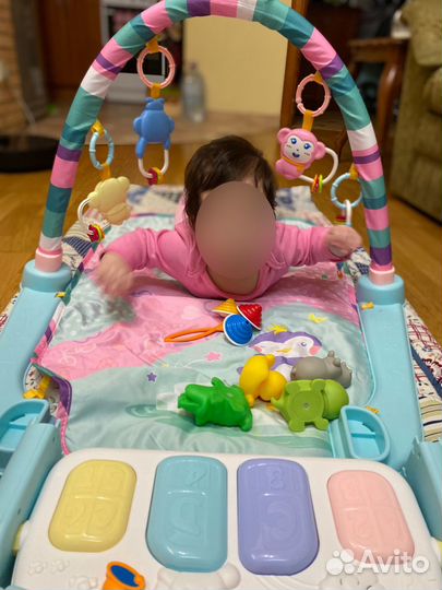 Развивающий музыкальный игровой коврик