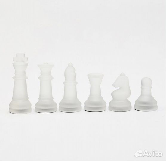 Шахматы стеклянные новые 35х35см