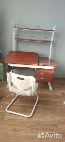 Растущая парта и стул дэми