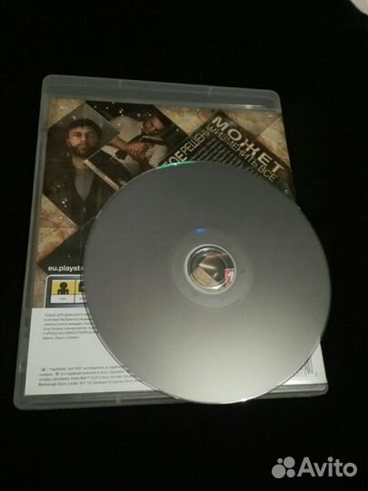 Heavy rain для Sony PS3 лицензия