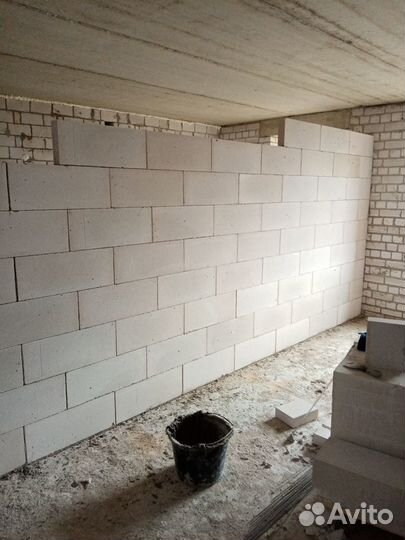 Перегородки из пеноблока