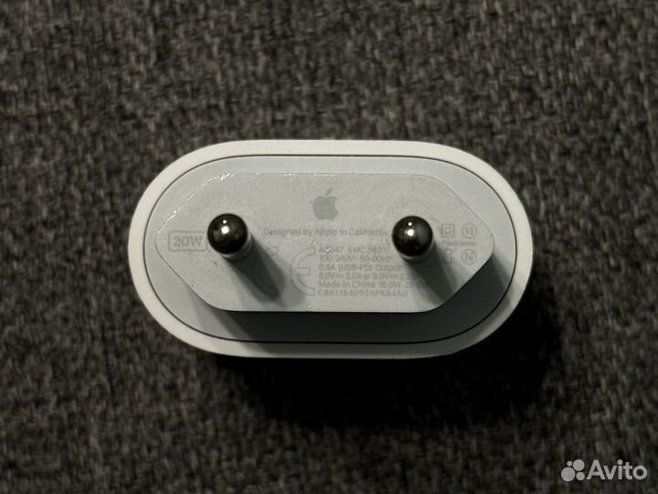 Адаптер питания Apple usbc мощностью 20 Вт