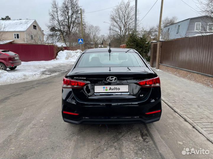 Hyundai Solaris 1.6 МТ, 2018, 79 000 км