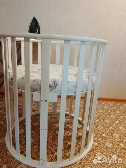 Детская кровать трансформер для новорожденных