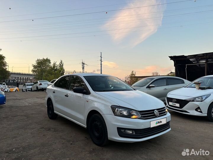 Volkswagen Polo 1.6 AT, 2020, 101 111 км