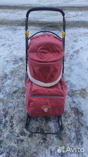 Коляска санки