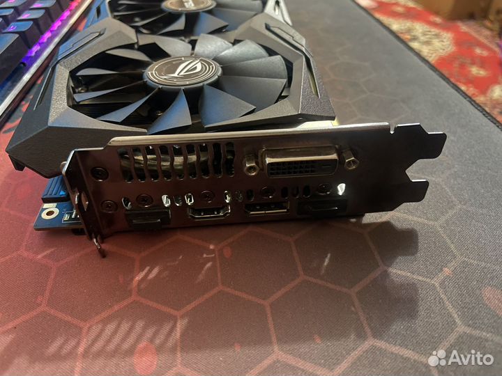 Видеокарта GTX 1080 8gb Asus Strix