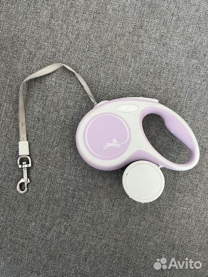 Поводок рулетка flexi и мультибокс для пакетов