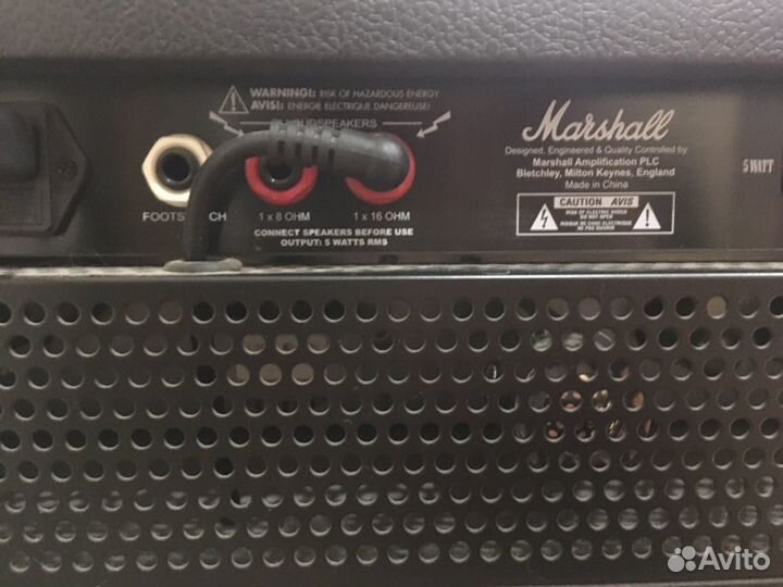 Комбоусилитель marshall SL-5C slash signature