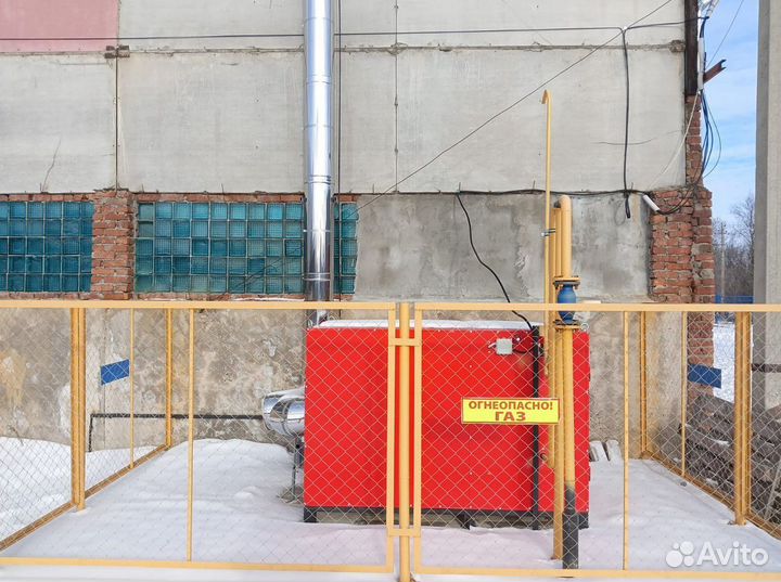 Газовый котел промышленный мощность 850 кВт