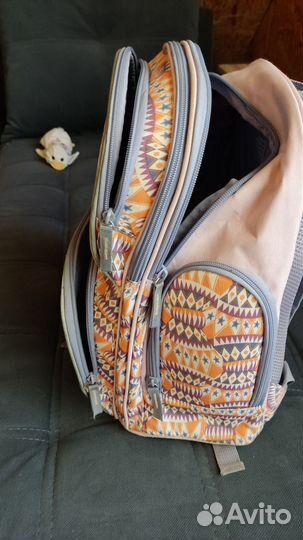 Рюкзак с ортопедической спинкой для девочек