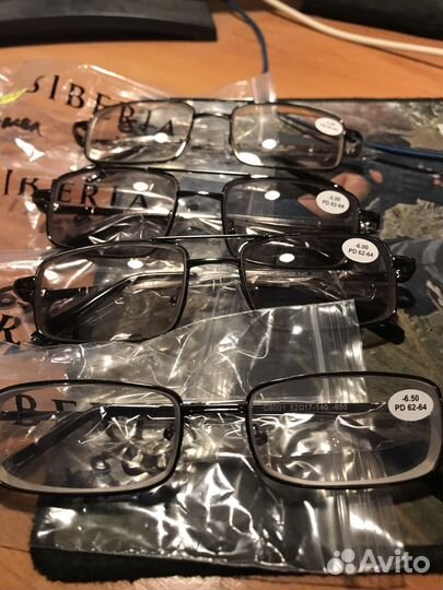 Очки (+ и ) хамелеон фотохром