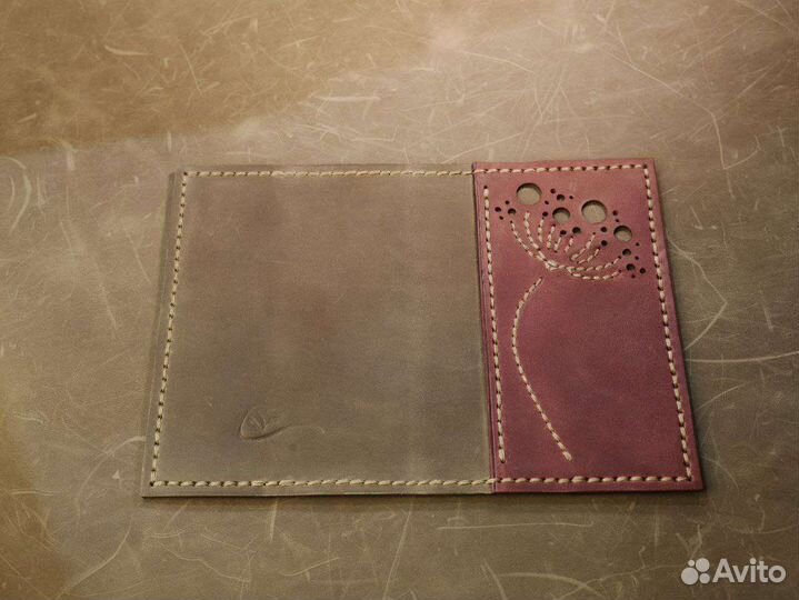 Обложка на паспорт кожа
