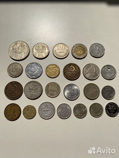 Монеты разных стран